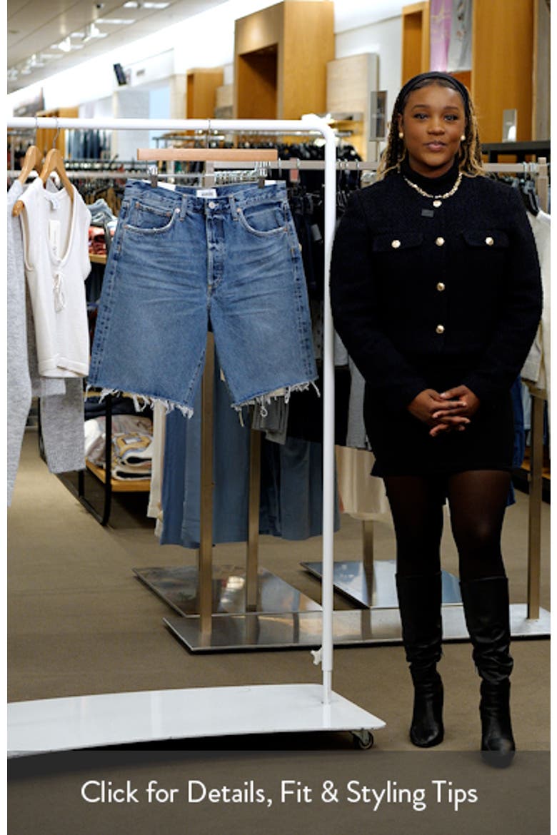 '90s Long Cutoff Denim Shorts video