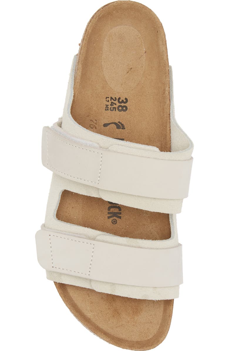 Birkenstock Uji Slide Sandal, Alternate, color, Antique White