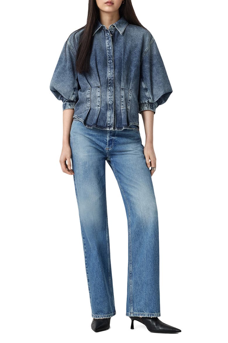 Brooklyn Straight Leg Jeans, Alternate, color, INDIGO BLUE