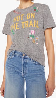 MOTHER The Rowdy Embroidered T-Shirt