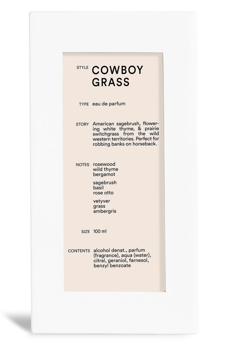D.S. & Durga Cowboy Grass Eau de Parfum, Alternate, color, 