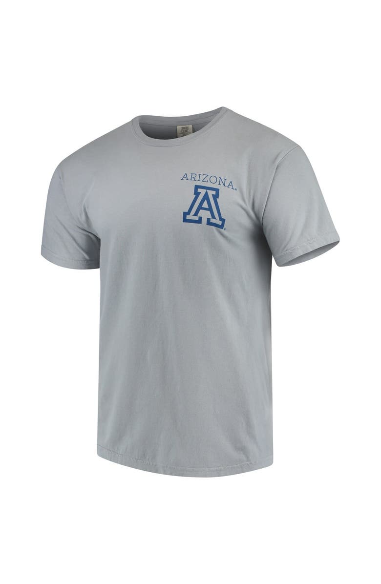 IMAGE ONE Men's Gray Arizona Wildcats Team Comfort Colors Campus Scenery T-Shirt, Alternate, color, 
