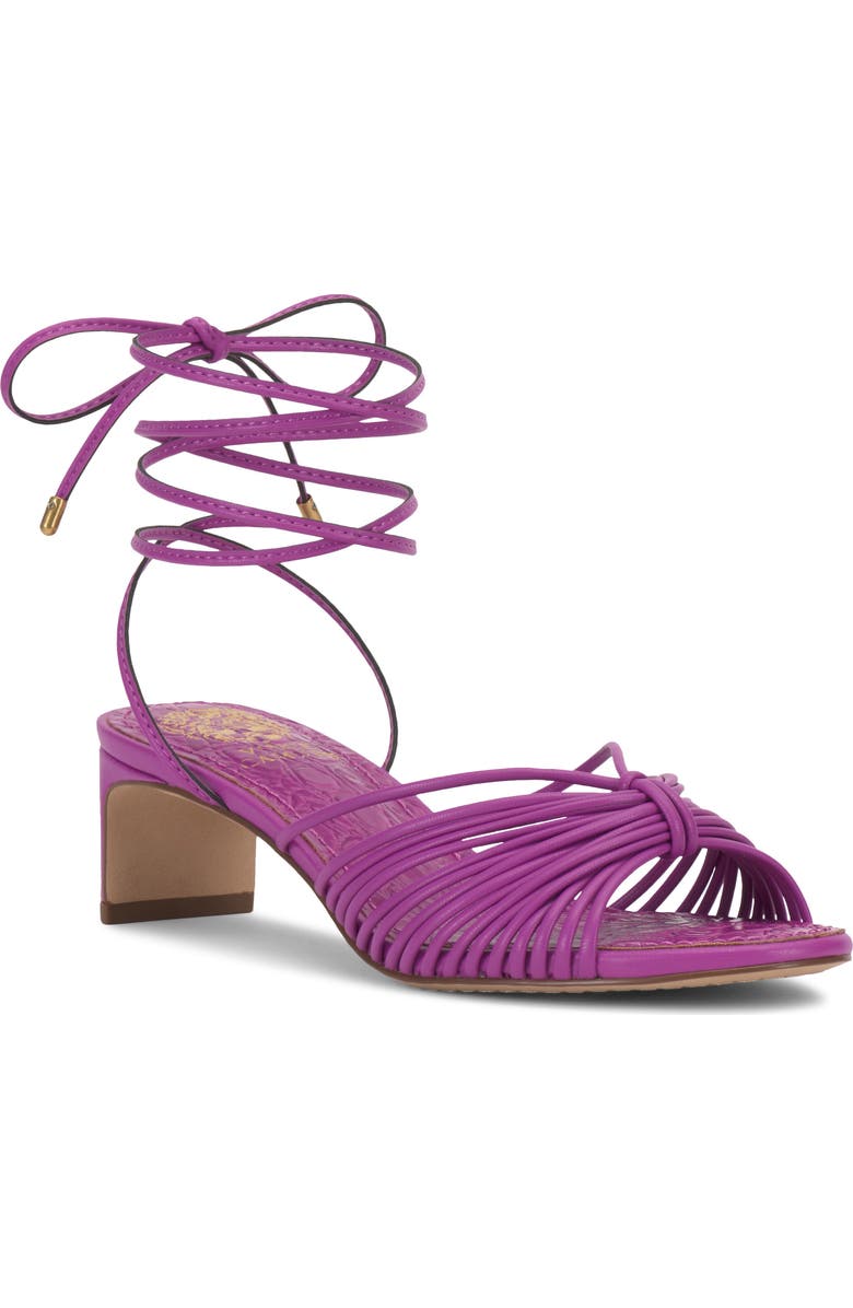 Vince Camuto Lory Ankle Wrap Sandal, Main, color, Orchid Bloss