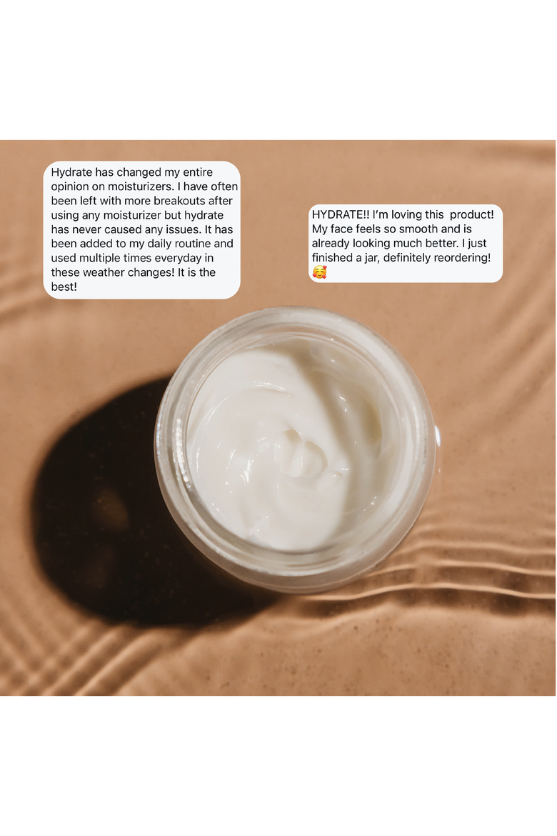 Hydrate // Peptide + Squalane Moisturizer, Alternate, color, White