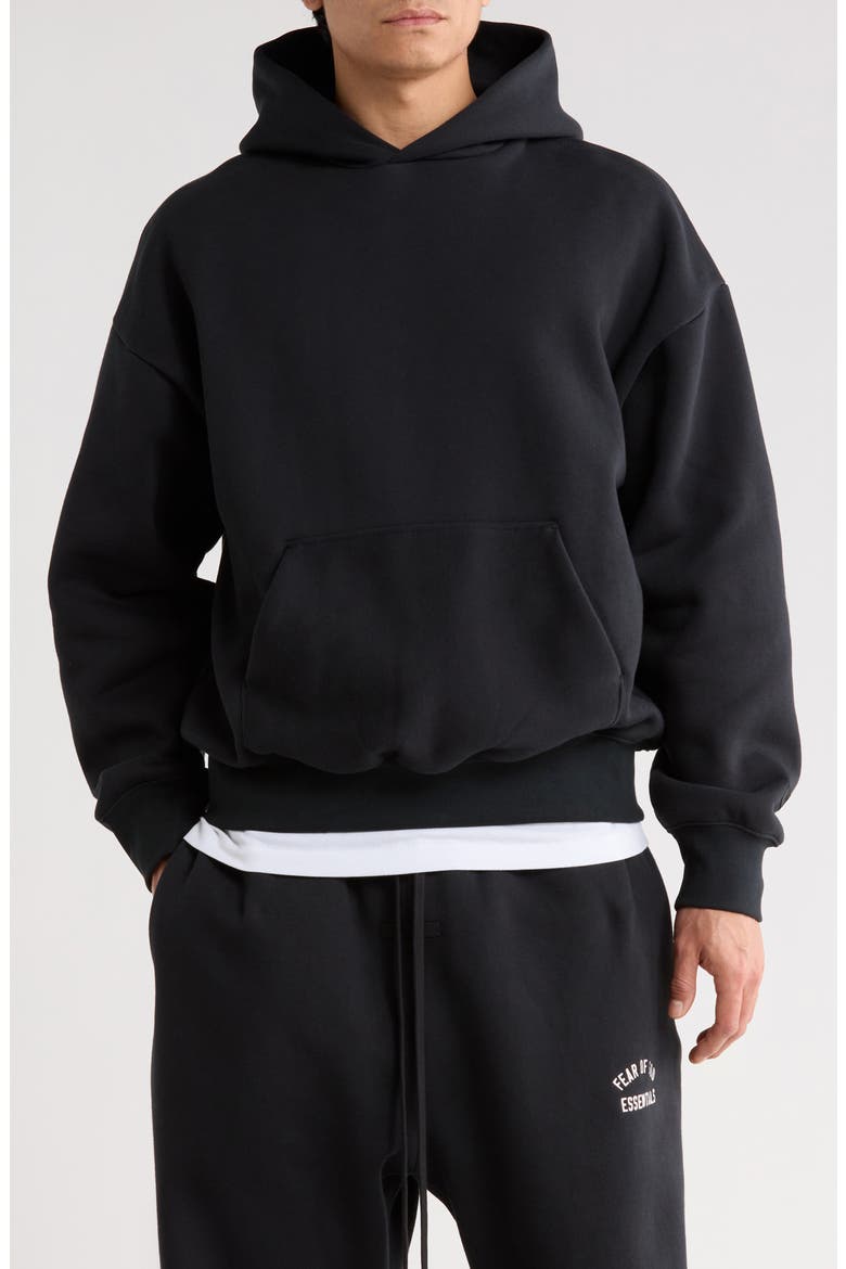 Classic Fleece Hoodie, Alternate, color, VINTAGE BLACK/ WHITE