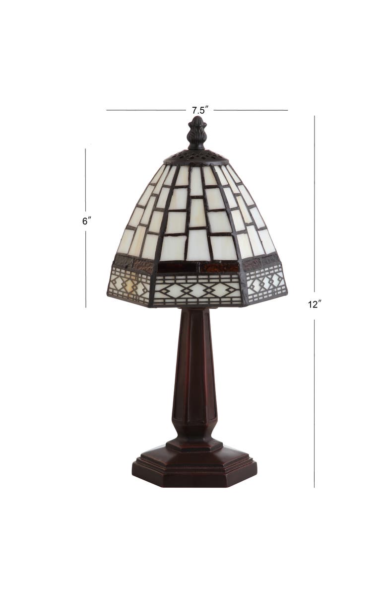 JONATHAN Y Carter LED Table Lamp, Alternate, color, Bronze