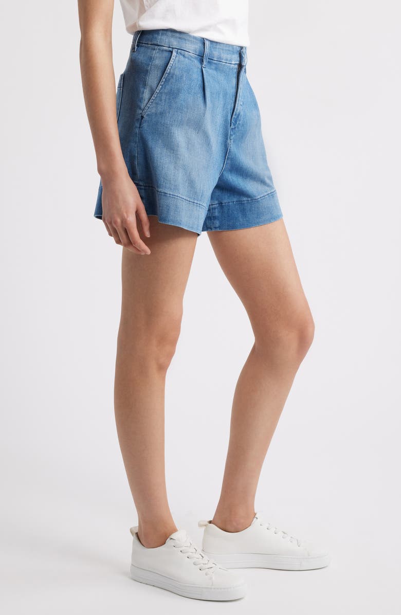 Frank & Eileen Waterford Denim Walking Shorts, Alternate, color, Blue With Light Wash