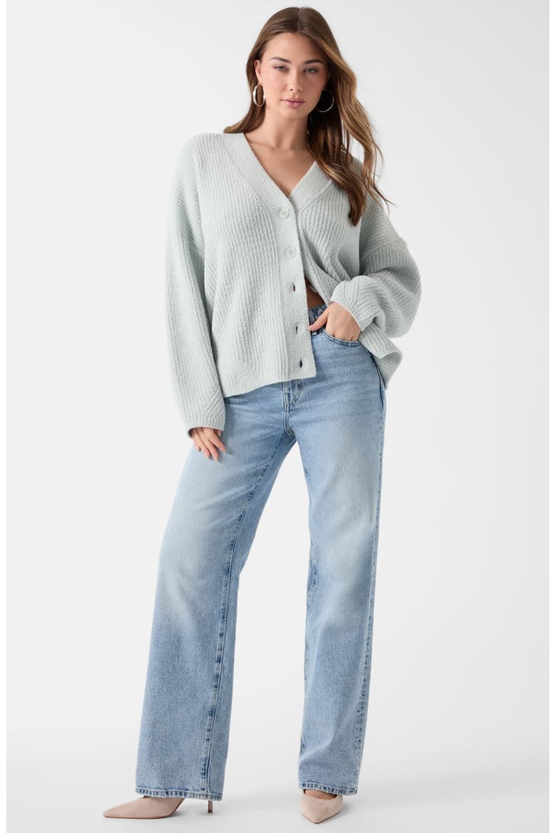 High Waist Straight Leg Jeans, Alternate, color, MEDIUM