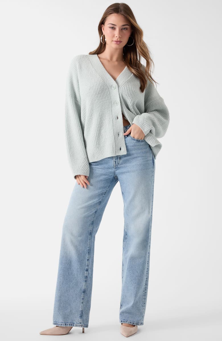 GUESS High Waist Straight Leg Jeans, Alternate, color, Medium