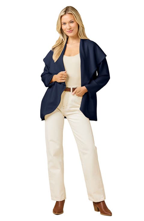 Dreamtech Exaggerated Collar Cardigan