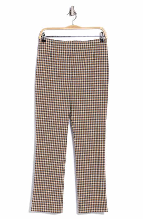 Kean High Waist Crop Straight Leg Pants