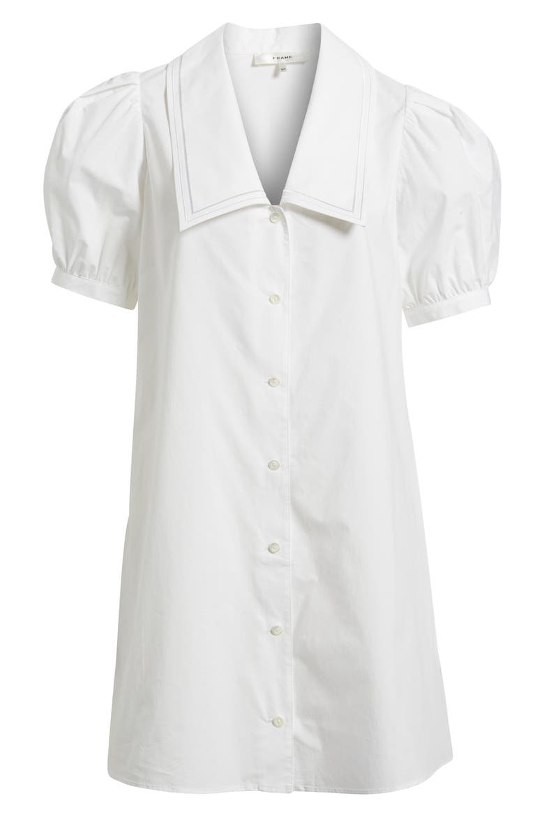 The Sailor Shirtdress, Alternate, color, WHITE