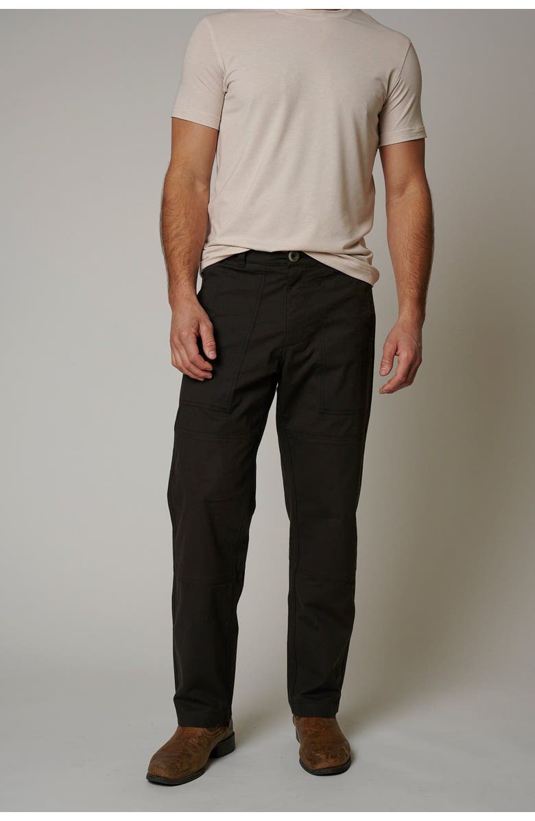 LEISURE LAB Cotton Ripstop Pants, Alternate, color, Moonshine