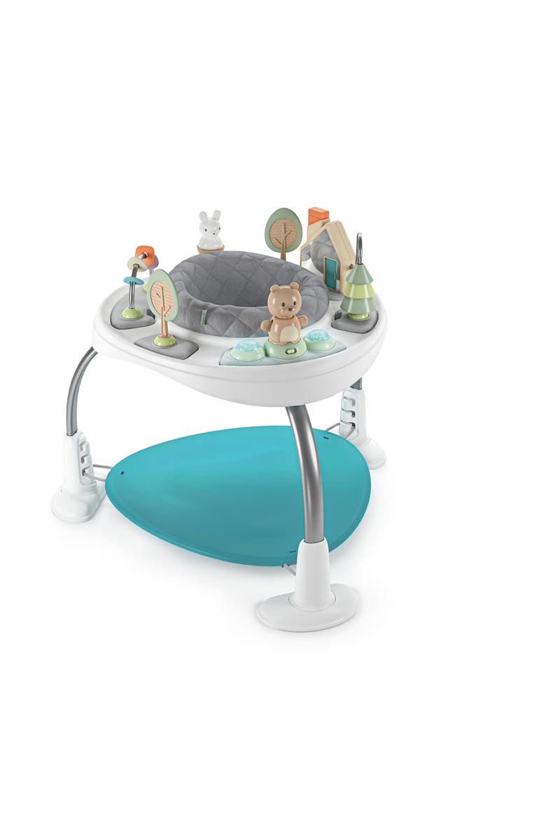 Spring & Sprout 3-in-1 Activity Jumper & Table, Main, color, MULTICOLORED