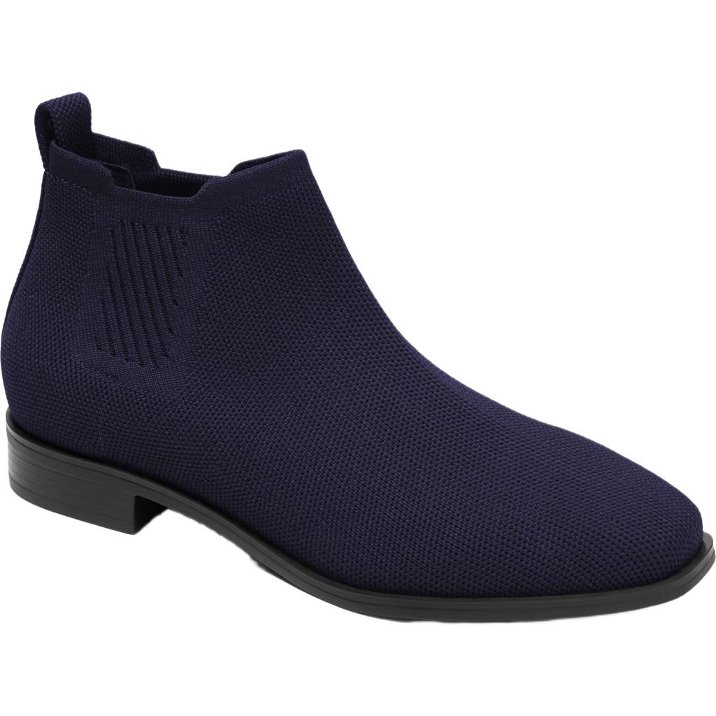 Vivaia Square-toe Water-repellent Ankle Boots In Blue