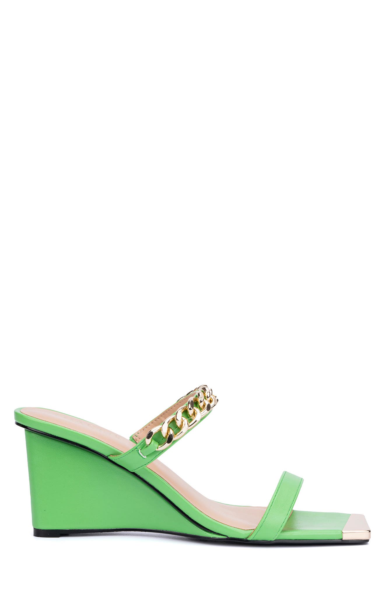 TORGEIS Magnifica Wedge Sandal, Alternate, color, Green