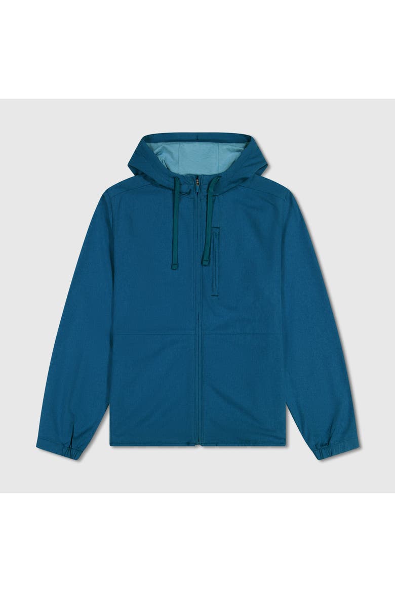 Clubhouse Range Hooded Jacket, Alternate, color, Pacific Blue