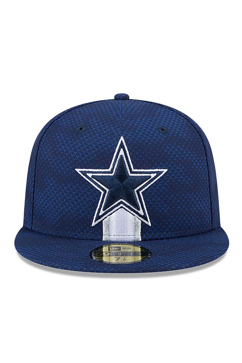 Men's New Era  Navy Dallas Cowboys 2024 Sideline 59FIFTY Fitted Hat, Alternate, color, Navy