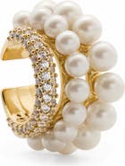 Kate Spade New York faux pearl ear cuff