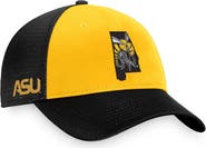 TOP OF THE WORLD Men's Top of the World Black/Gold Alabama State Hornets Origins Trucker Adjustable Hat