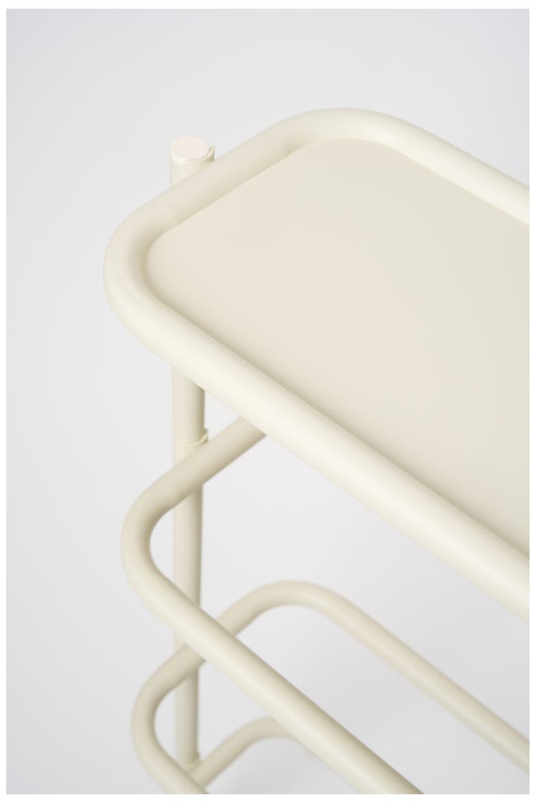 Obround Tall Shoe Rack, Alternate, color, IVORY