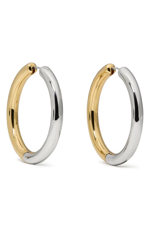 【限定セール】Kate Spade Goldplated Huggie Hoop ピアス Full Circle Huggies | Kate Spade Outlet