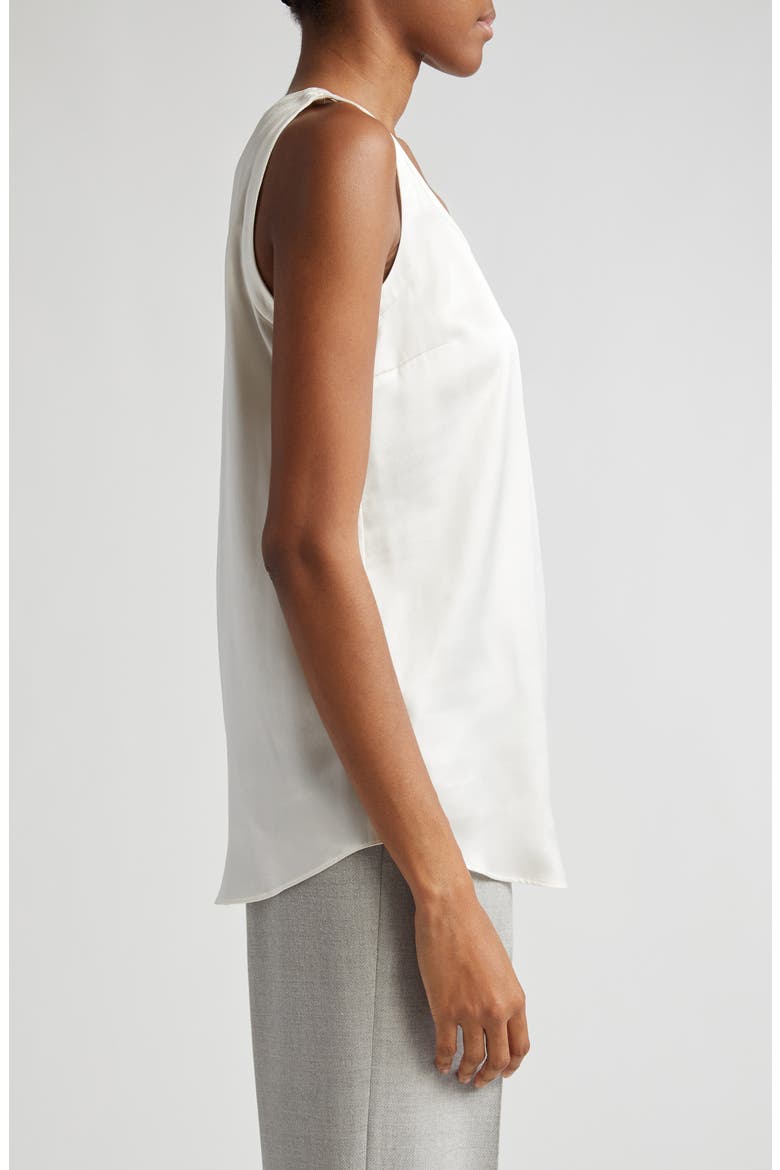 Perla Reversible Silk Blouse, Alternate, color, CLOUD