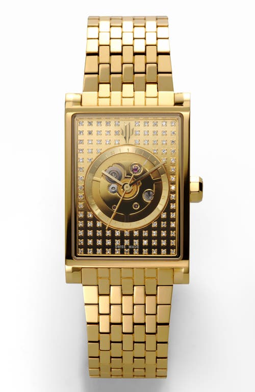 Vieren Gold Stereo Diamond Swiss Automatic Watch