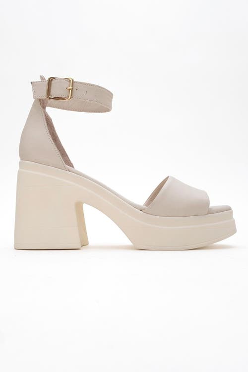 Forever & Always Shoes Margot Leather Platform Sandal