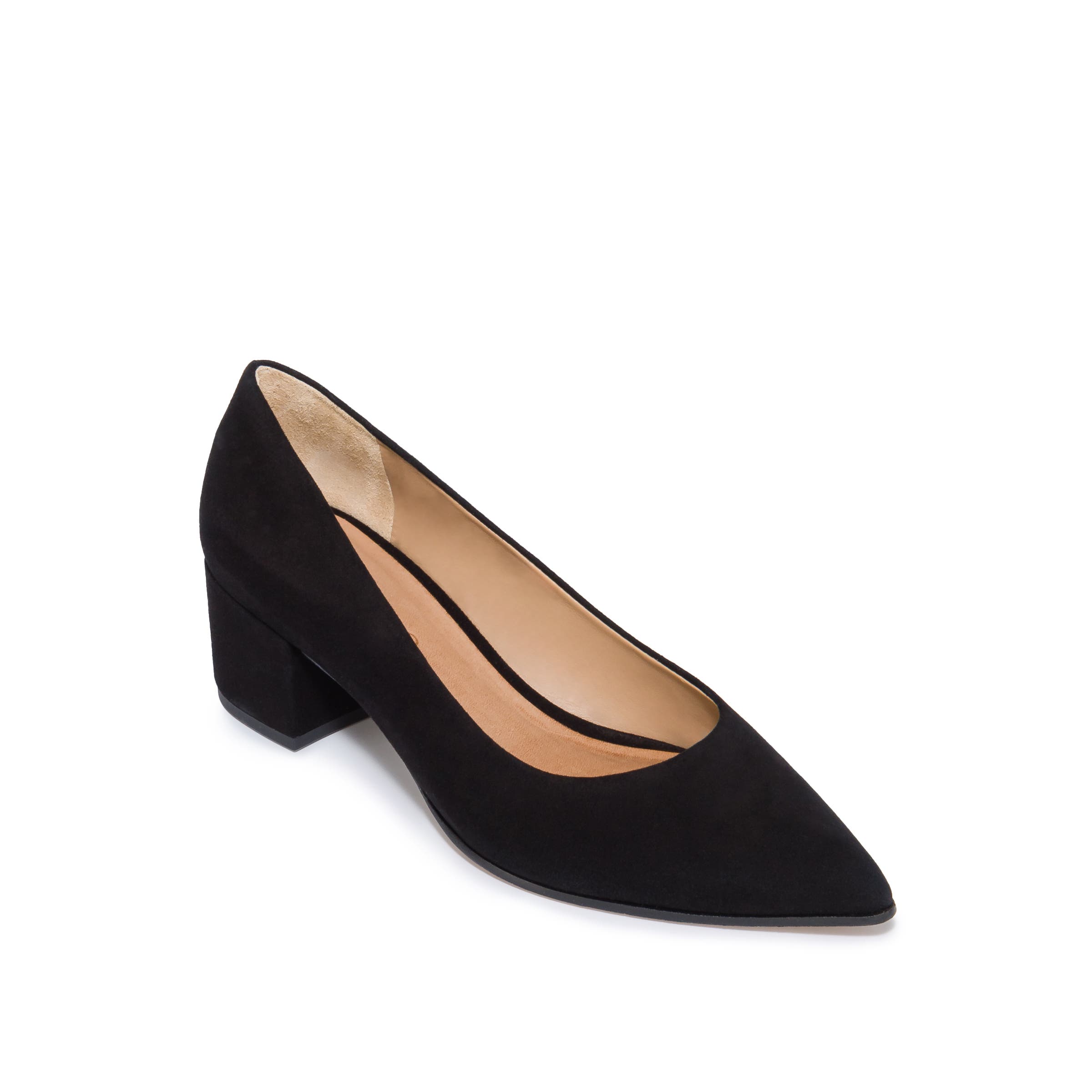 Bernardo Footwear Milie Block Heel Pump in Black 