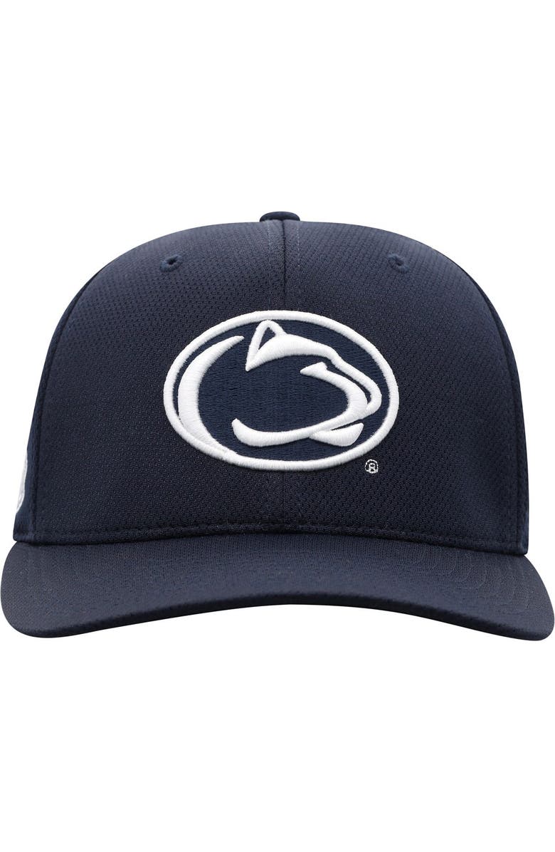 TOP OF THE WORLD Men's Top of the World Navy Penn State Nittany Lions Reflex Logo Flex Hat, Alternate, color, Navy