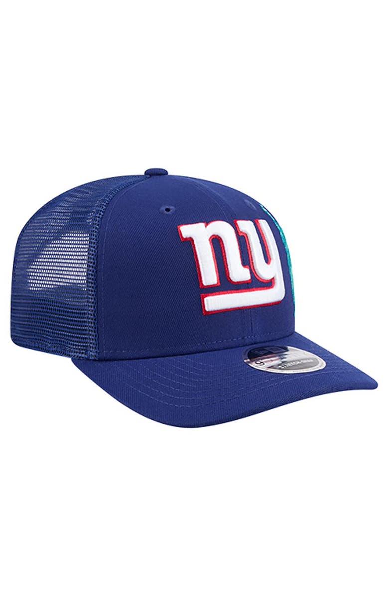 New Era Men's New Era Royal New York Giants Liberty 9SEVENTY Adjustable Trucker Hat, Alternate, color, Royal