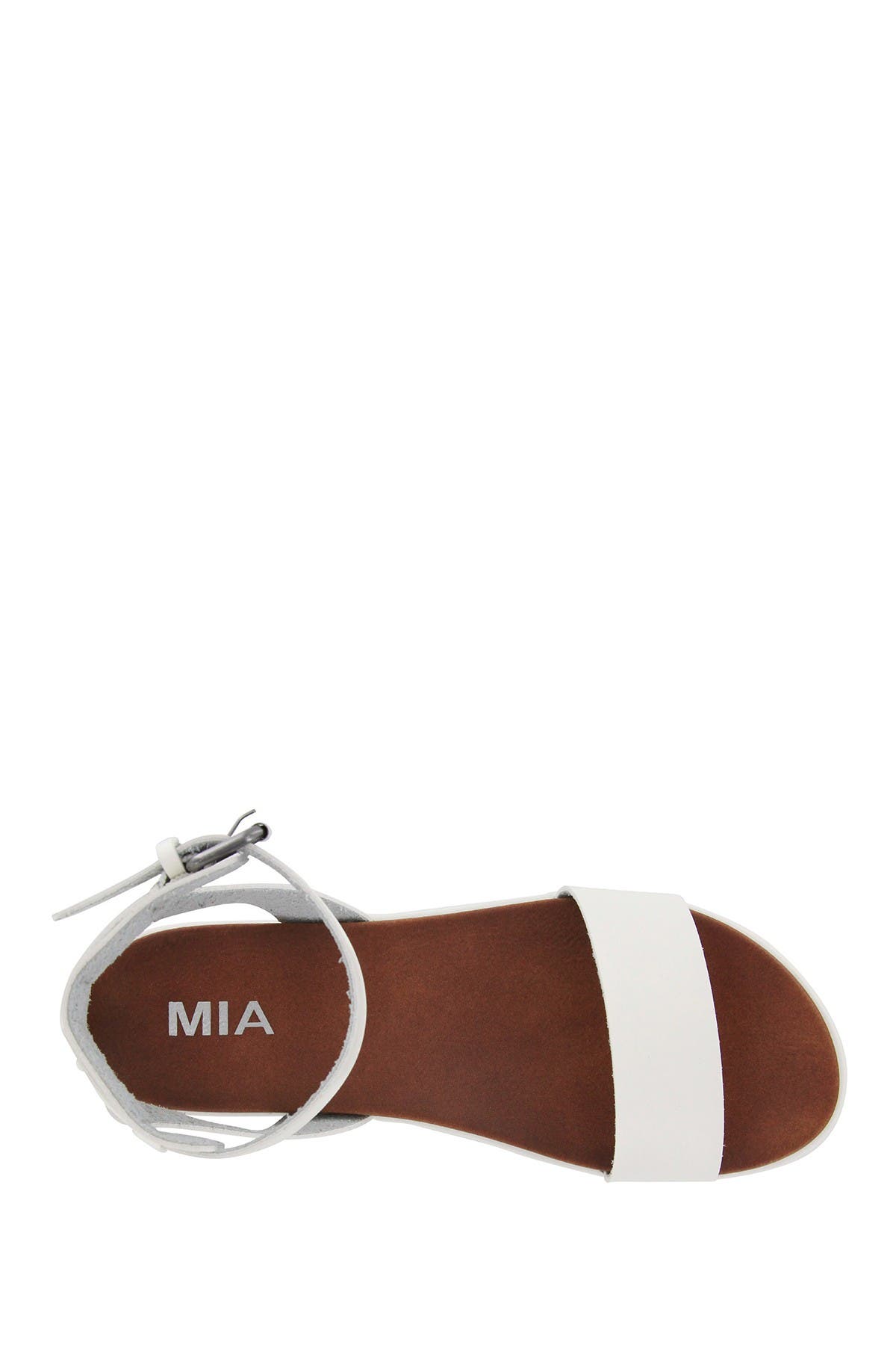 MIA Ellen Platform Sandal, Alternate, color, White