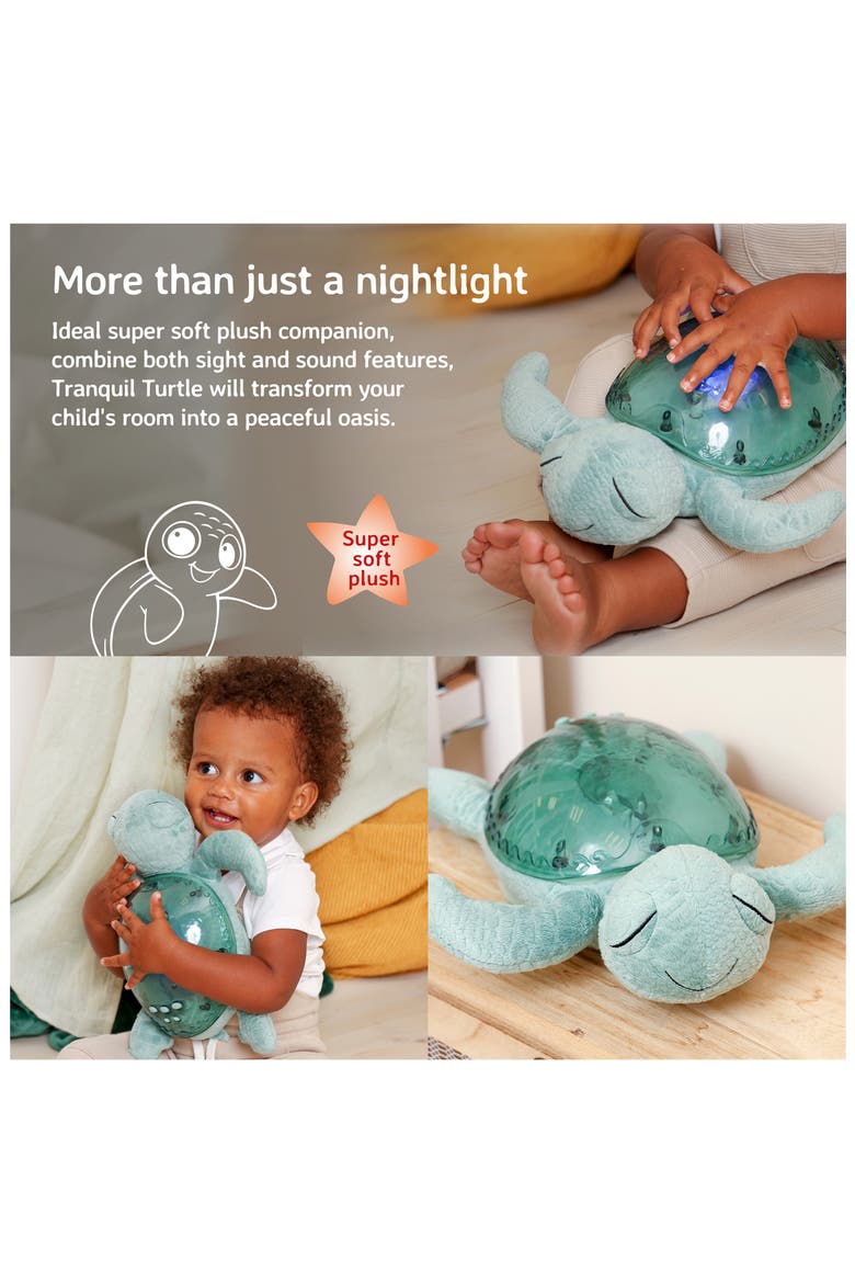 Tranquil Turtle Ocean Projector Nightlight & Sound Machine, Alternate, color, GREEN