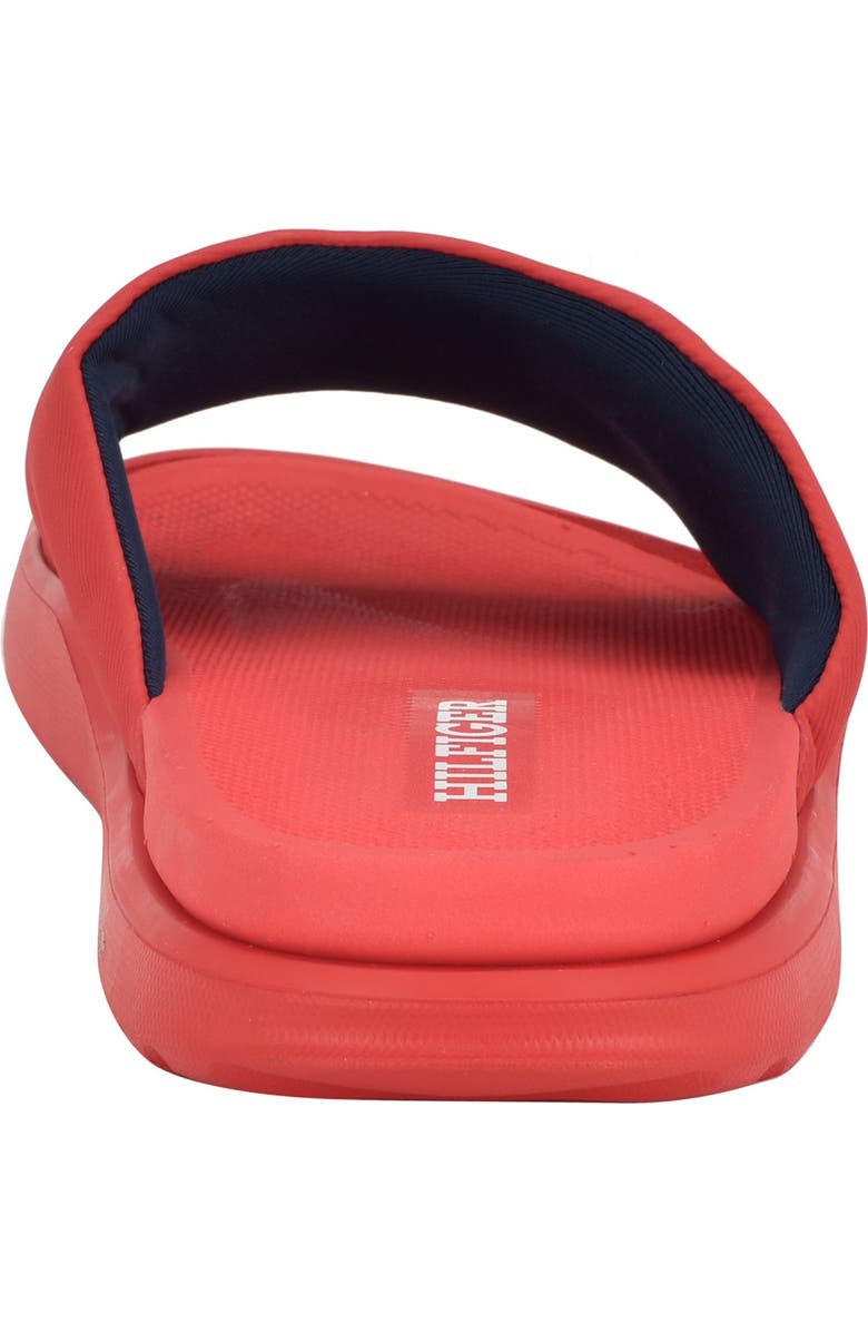 Tommy Hilfiger Marmo Slide Sandal, Alternate, color, Red