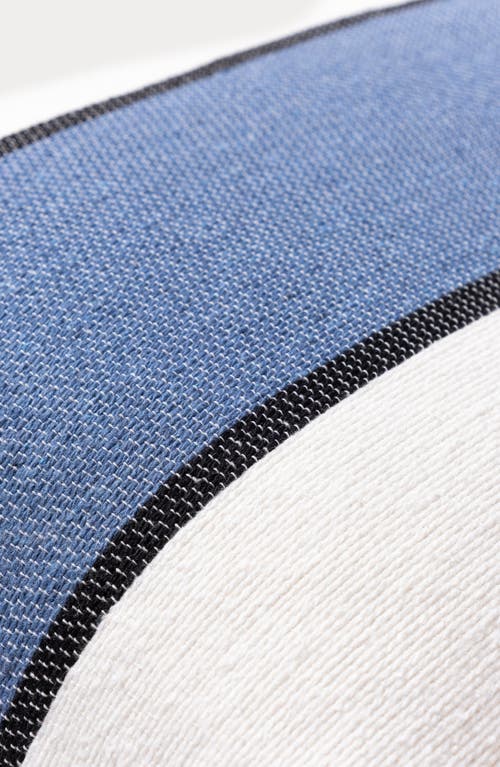 Brooks Brothers Stripe Decorative Throw Pillow In Blue
