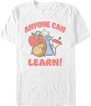Ratatouille Men's Anyone Can Learn Drawing Short Sleeve Graphic T-Shirt