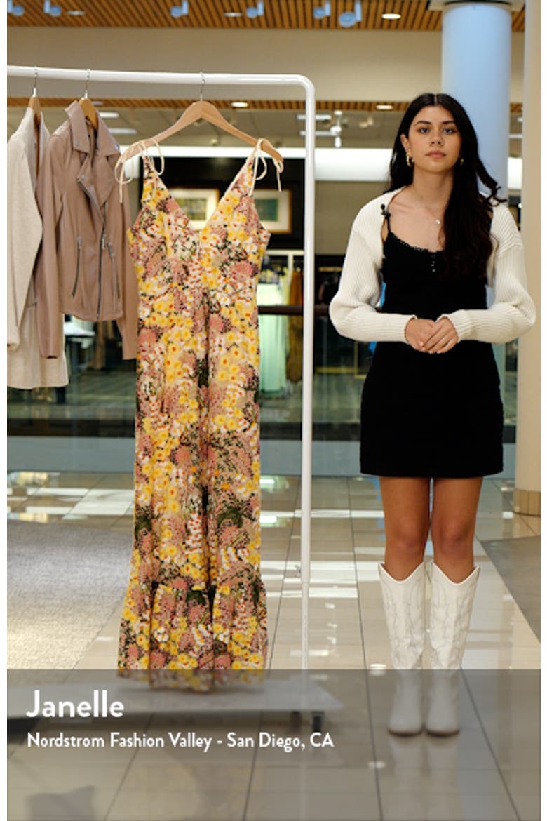 Sunny Floral Embroidered Gown video