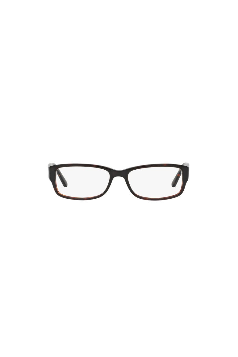 51mm Rectangle optical glasses, Alternate, color, Tortoise