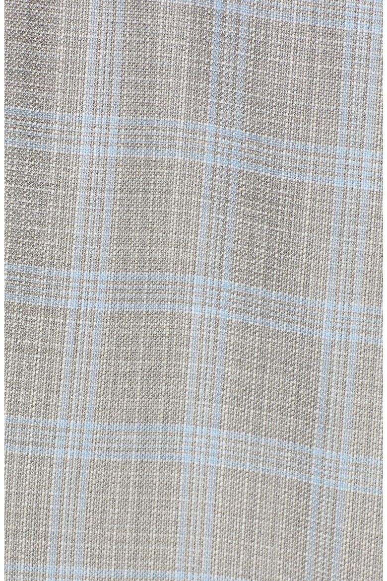 Hyperlight Classic Fit Plaid Sport Coat, Alternate, color, NATURAL