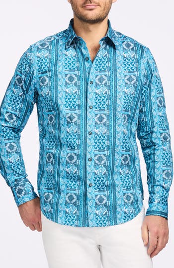 Robert Graham Kedron Long Sleeve Button Down Shirt