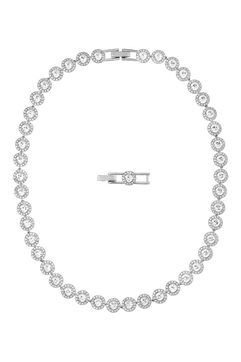 Una Necklace, Alternate, color, WHITE