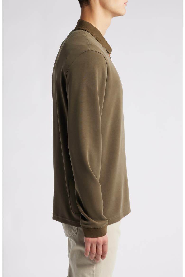 Heywood Quarter Zip Top, Alternate, color, OLIVE
