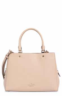 medium pebble leather satchel