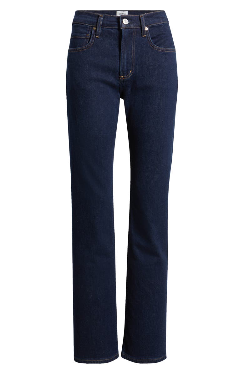 Citizens of Humanity Genova Low Rise Bootcut Jeans, Alternate, color, Dark Indigo