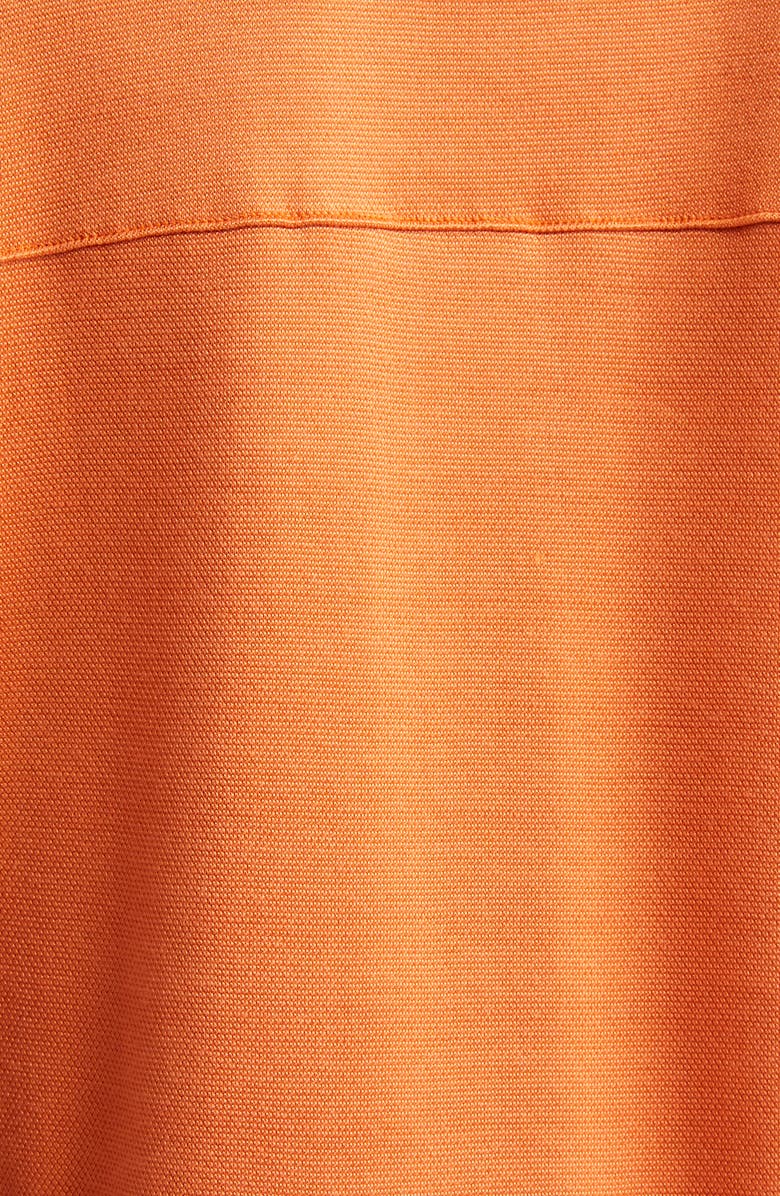 Golden Goose Journey Embroidered Slim Cut V-Neck T-Shirt, Alternate, color, Tangerine