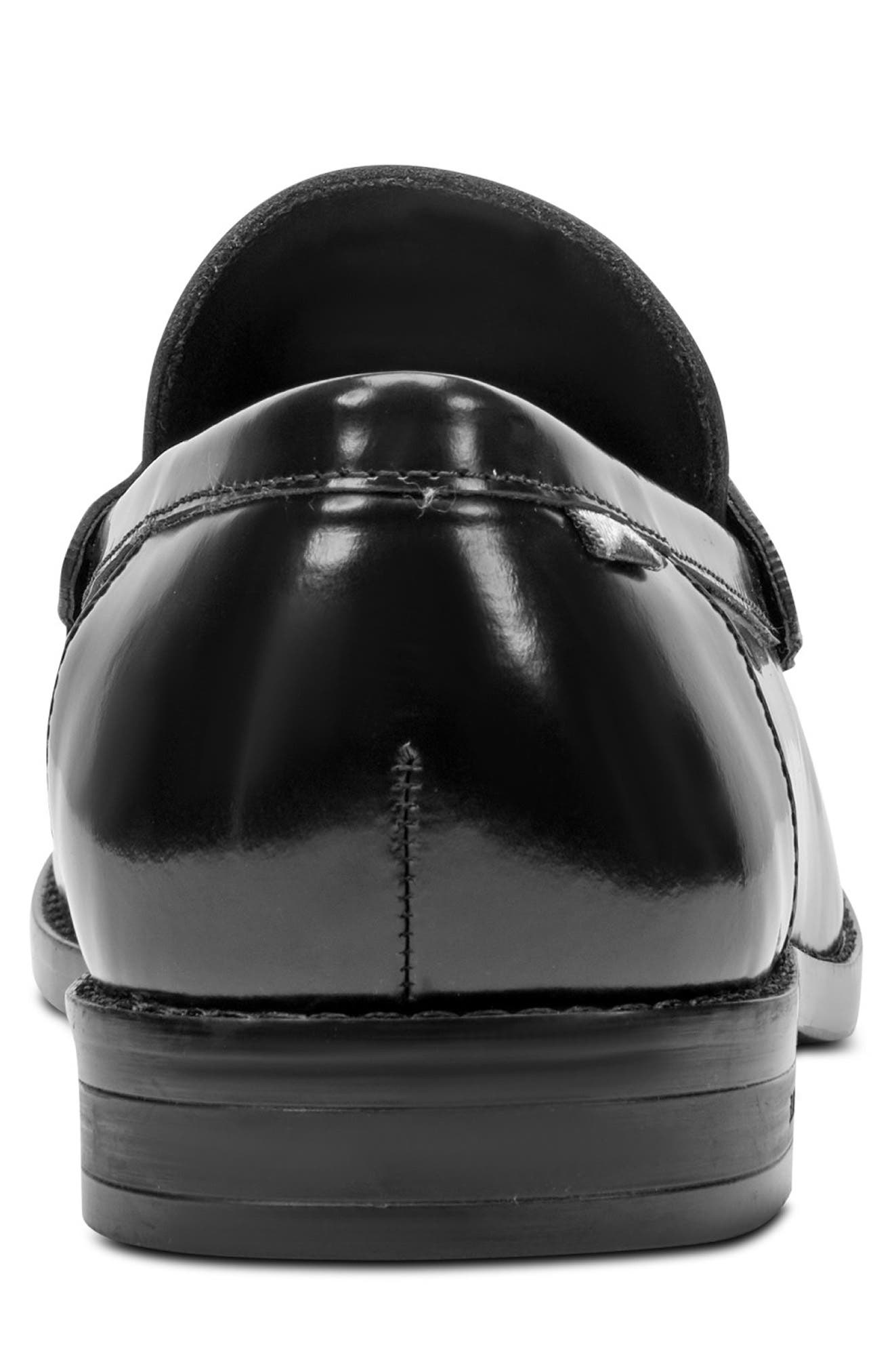 Kenneth Cole New York Paco Leather Penny Loafer, Alternate, color, Black