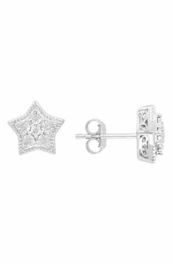 Diamond Star Earrings