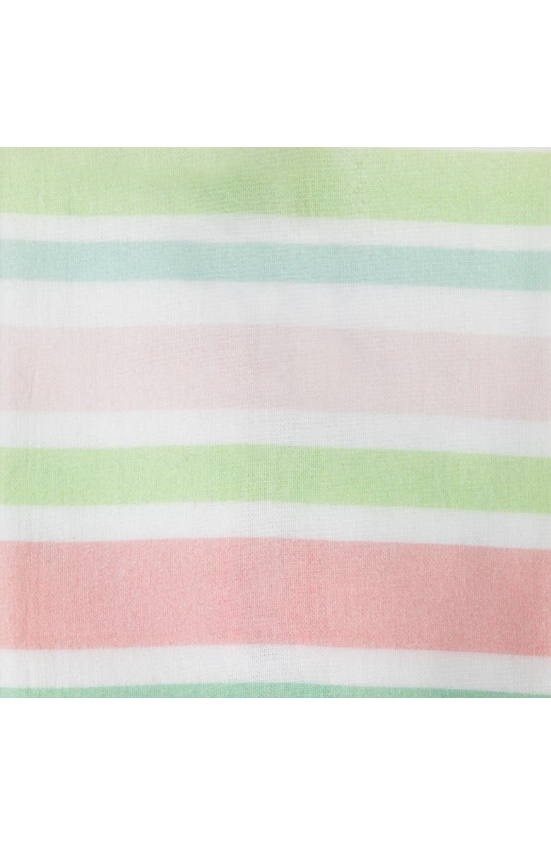 Northlight Stripes and Easter Eggs Kitchen Tea Towels - 26" - Set of 2, Alternate, color, White