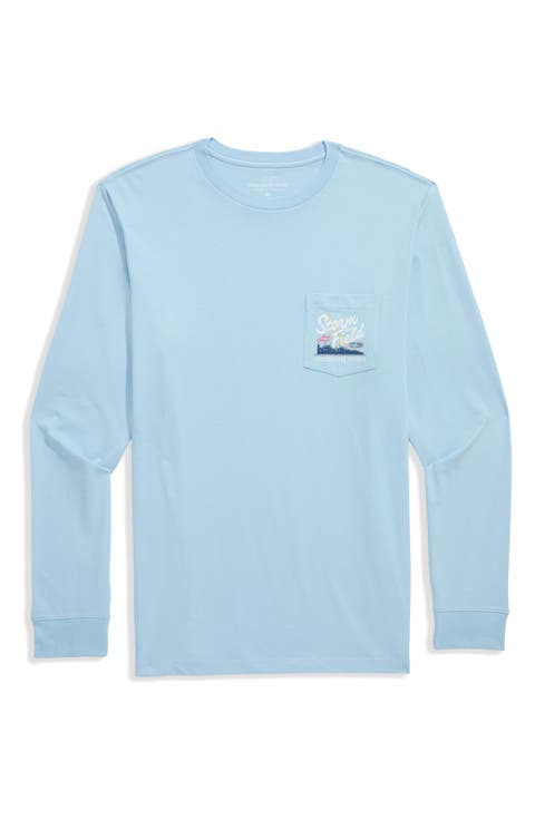 Storn the Field Long Sleeve Cotton Graphic T-Shirt